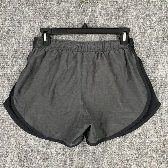 Nike Shorts Womens Small Gray Lined Drawstring Running‎ Gym Workout - Picture 1 of 10